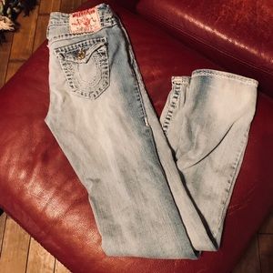 True religion straight leg jeans